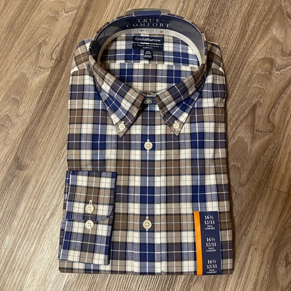 croft & barrow Other - Men’s Plaid Button Down Shirt